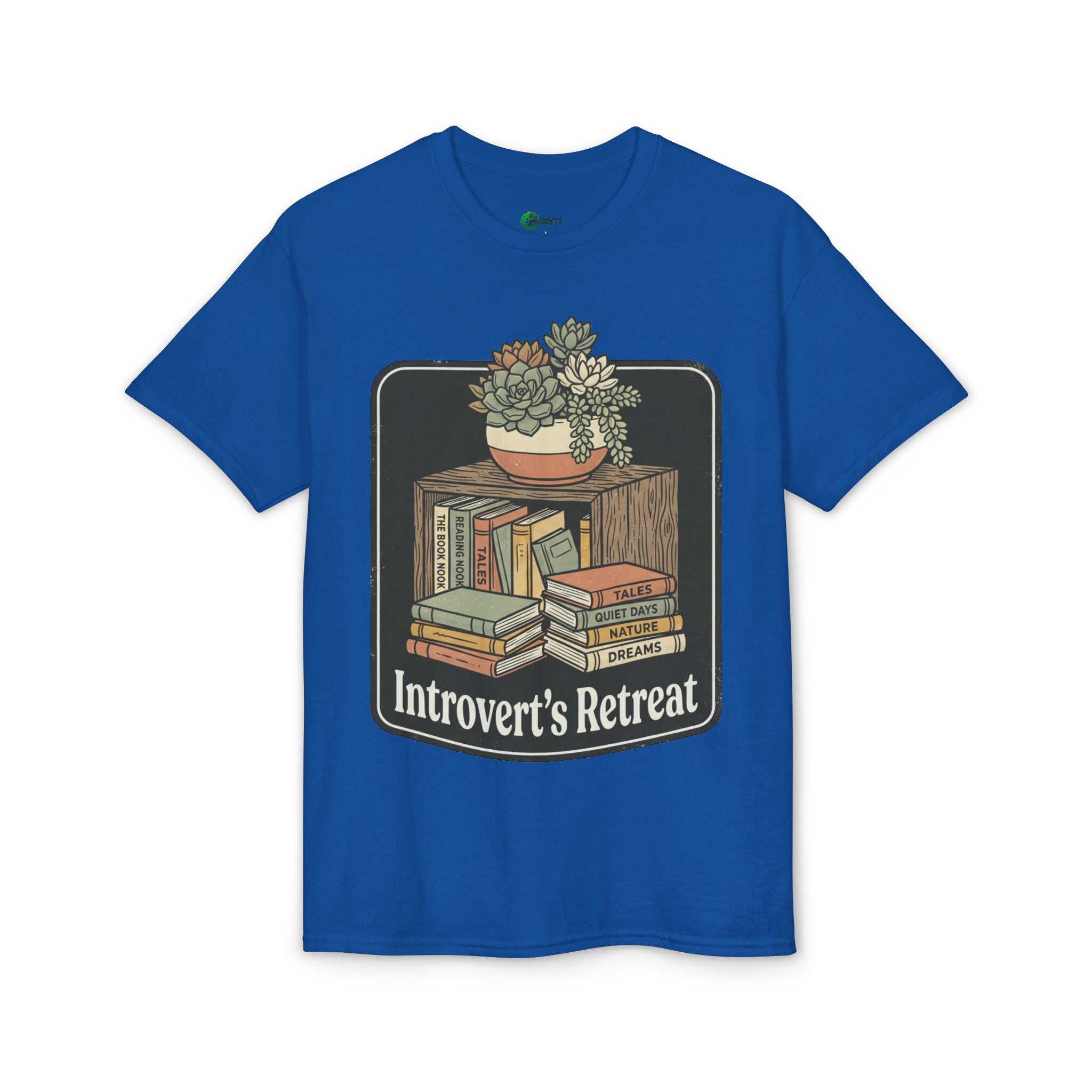Introvert's Retreat T-Shirt — Cozy Book Lover Graphic Tee