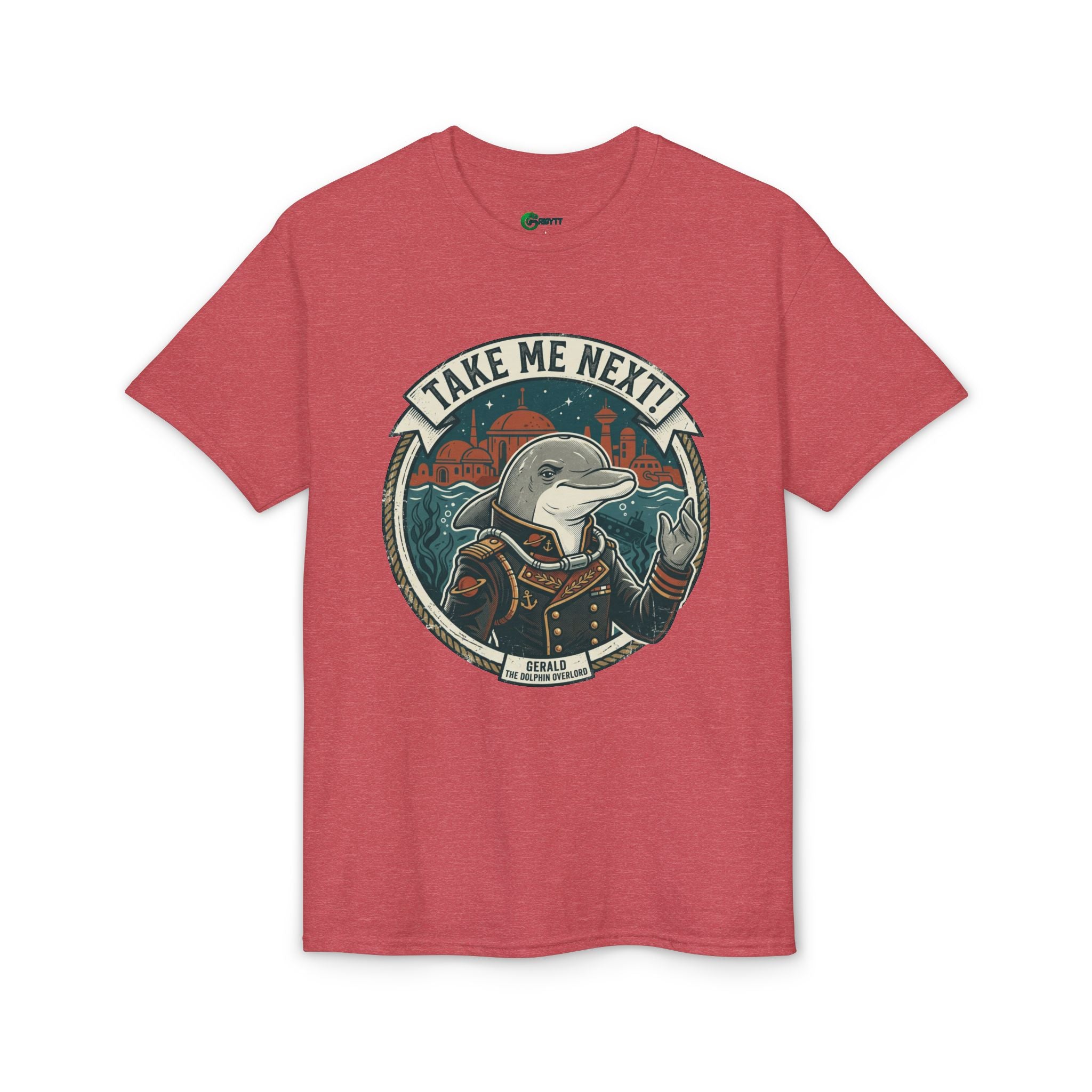 Take Me Next! Gerald the Dolphin Graphic T-Shirt