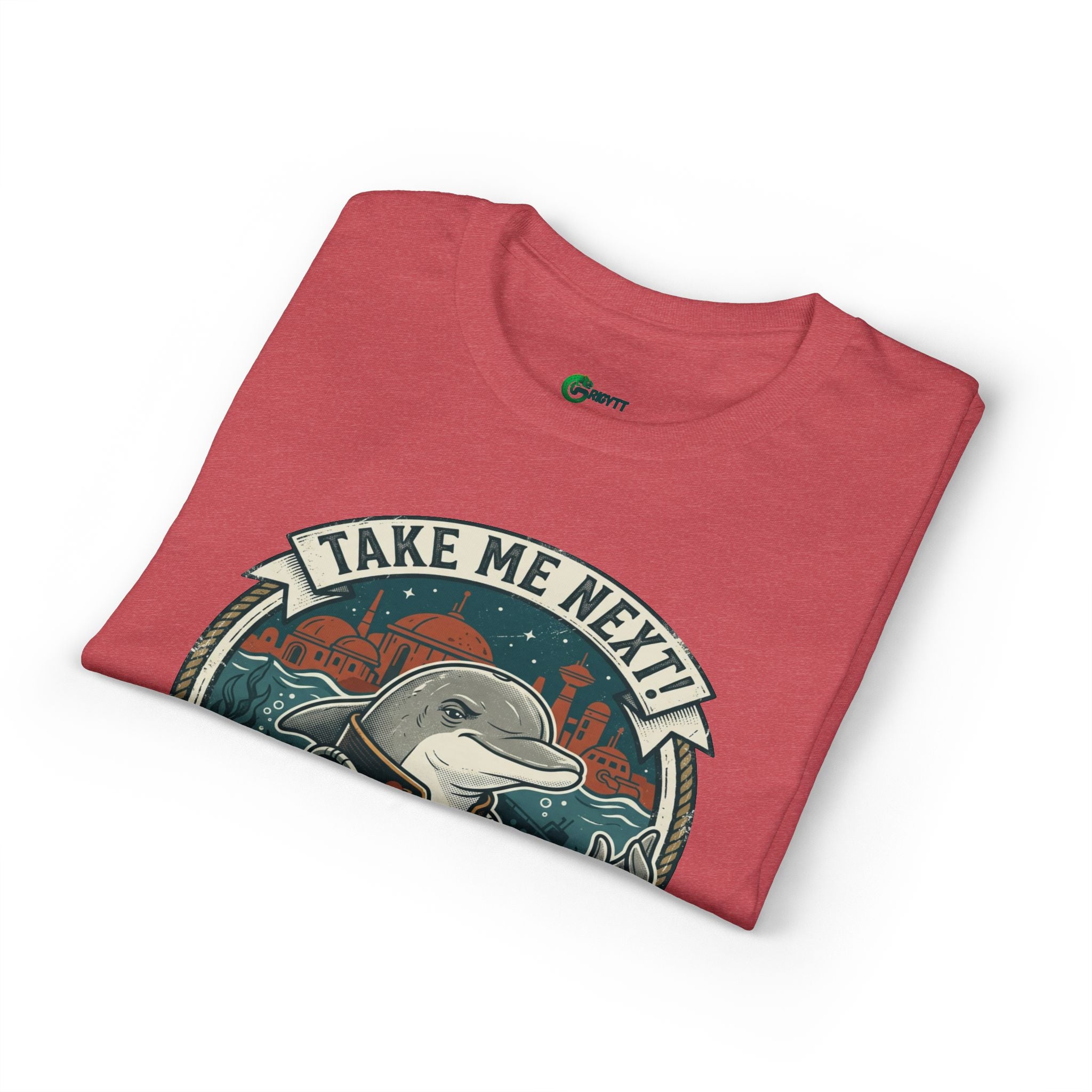 Take Me Next! Gerald the Dolphin Graphic T-Shirt