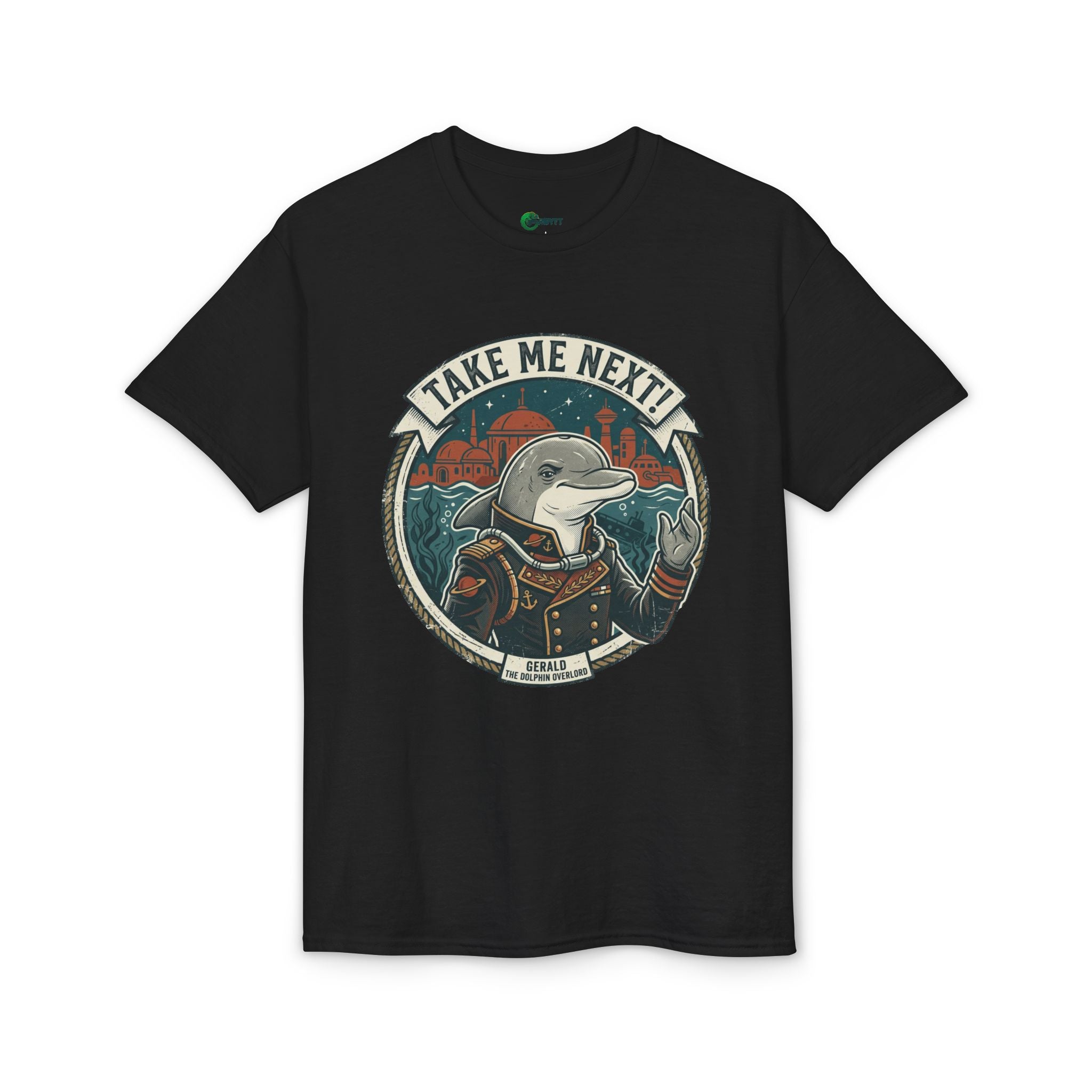 Take Me Next! Gerald the Dolphin Graphic T-Shirt