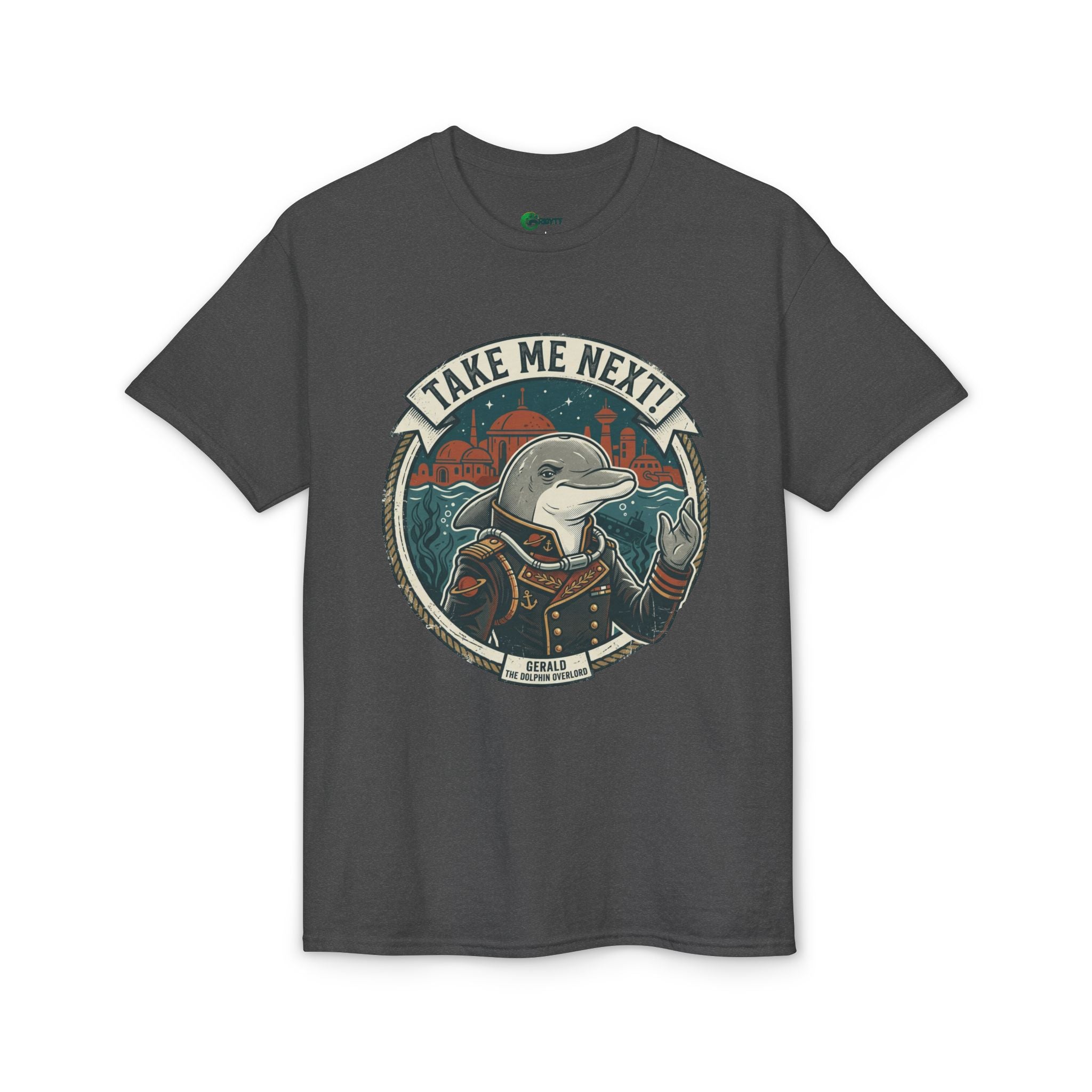 Take Me Next! Gerald the Dolphin Graphic T-Shirt