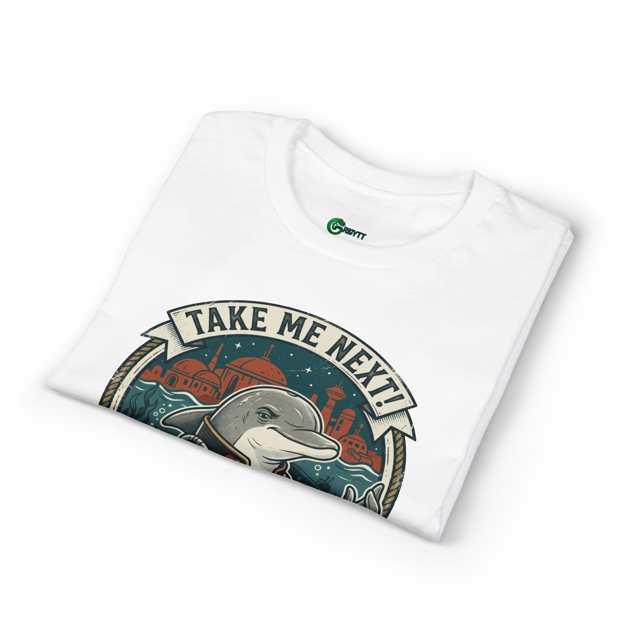 Take Me Next! Gerald the Dolphin Graphic T-Shirt