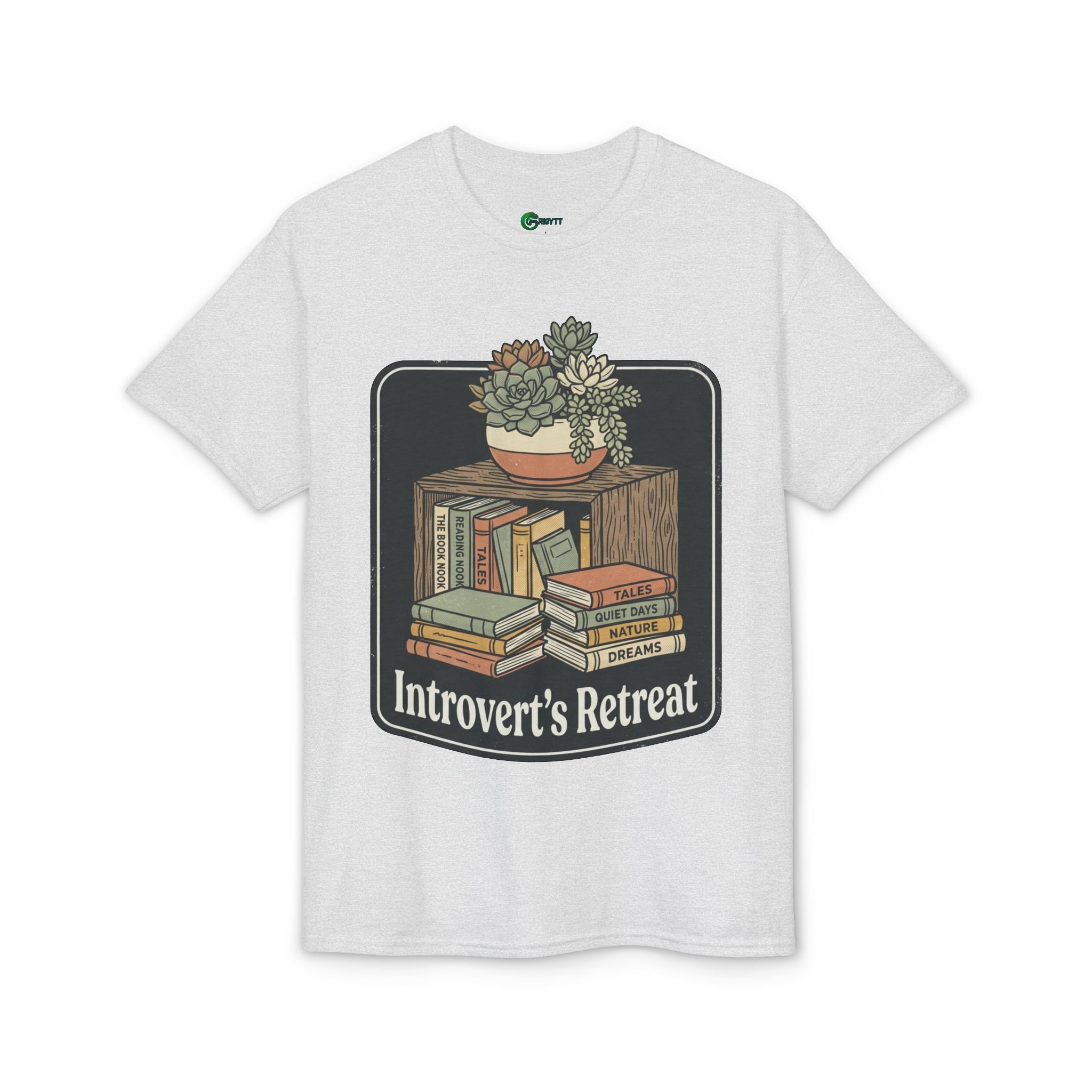 Introvert's Retreat T-Shirt — Cozy Book Lover Graphic Tee