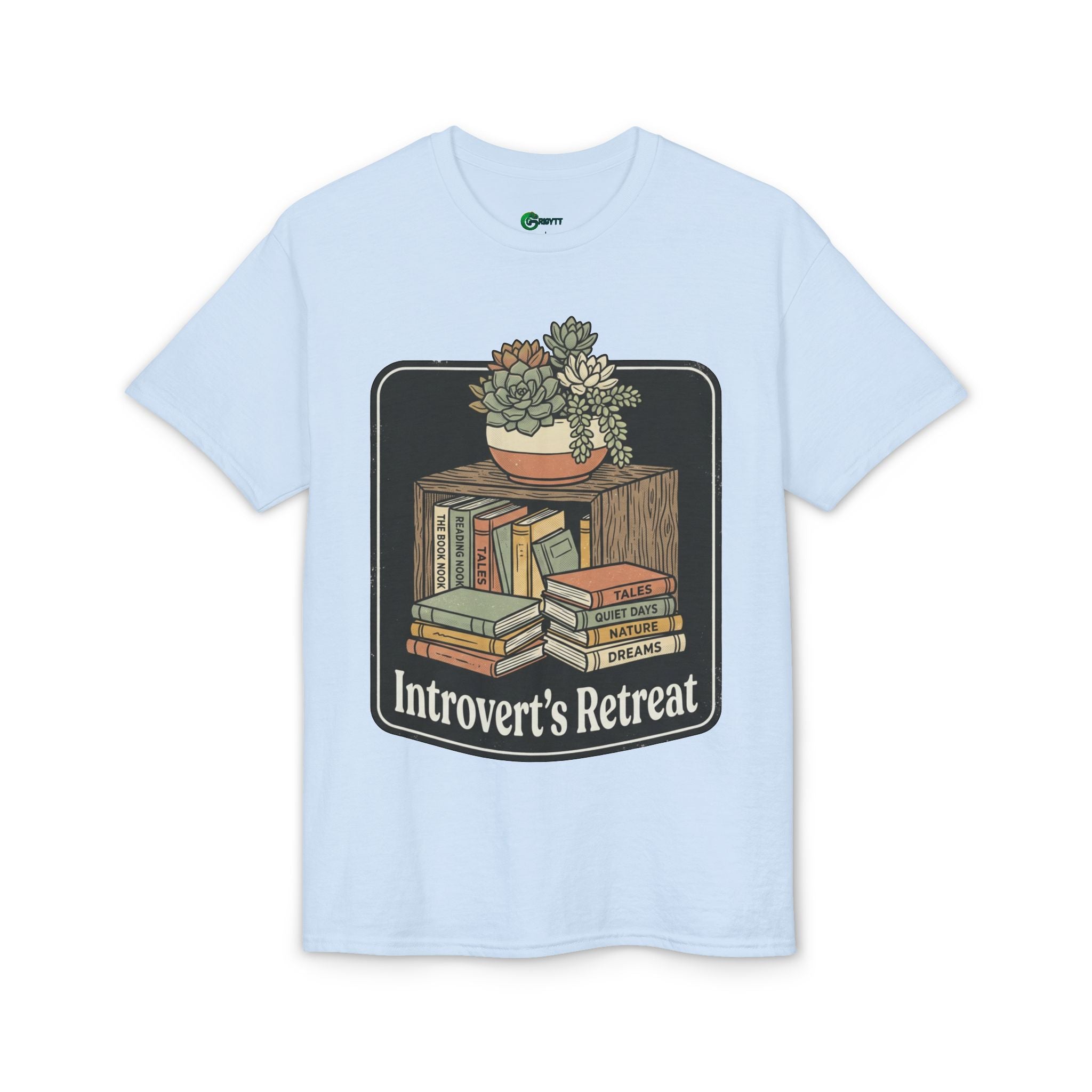 Introvert's Retreat T-Shirt — Cozy Book Lover Graphic Tee
