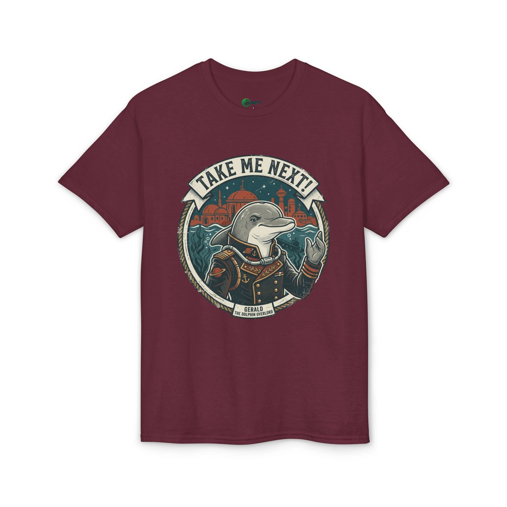 Take Me Next! Gerald the Dolphin Graphic T-Shirt