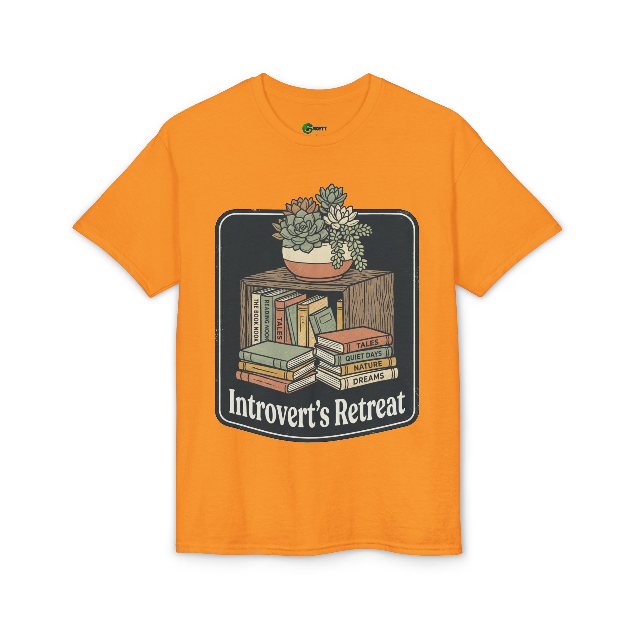 Introvert's Retreat T-Shirt — Cozy Book Lover Graphic Tee
