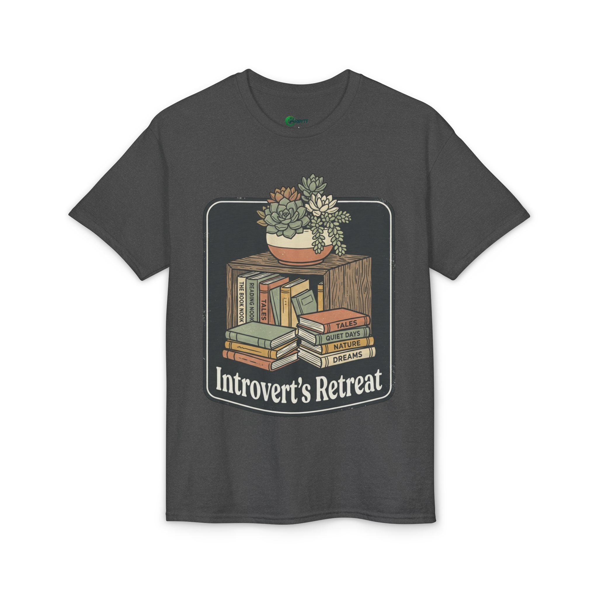 Introvert's Retreat T-Shirt — Cozy Book Lover Graphic Tee