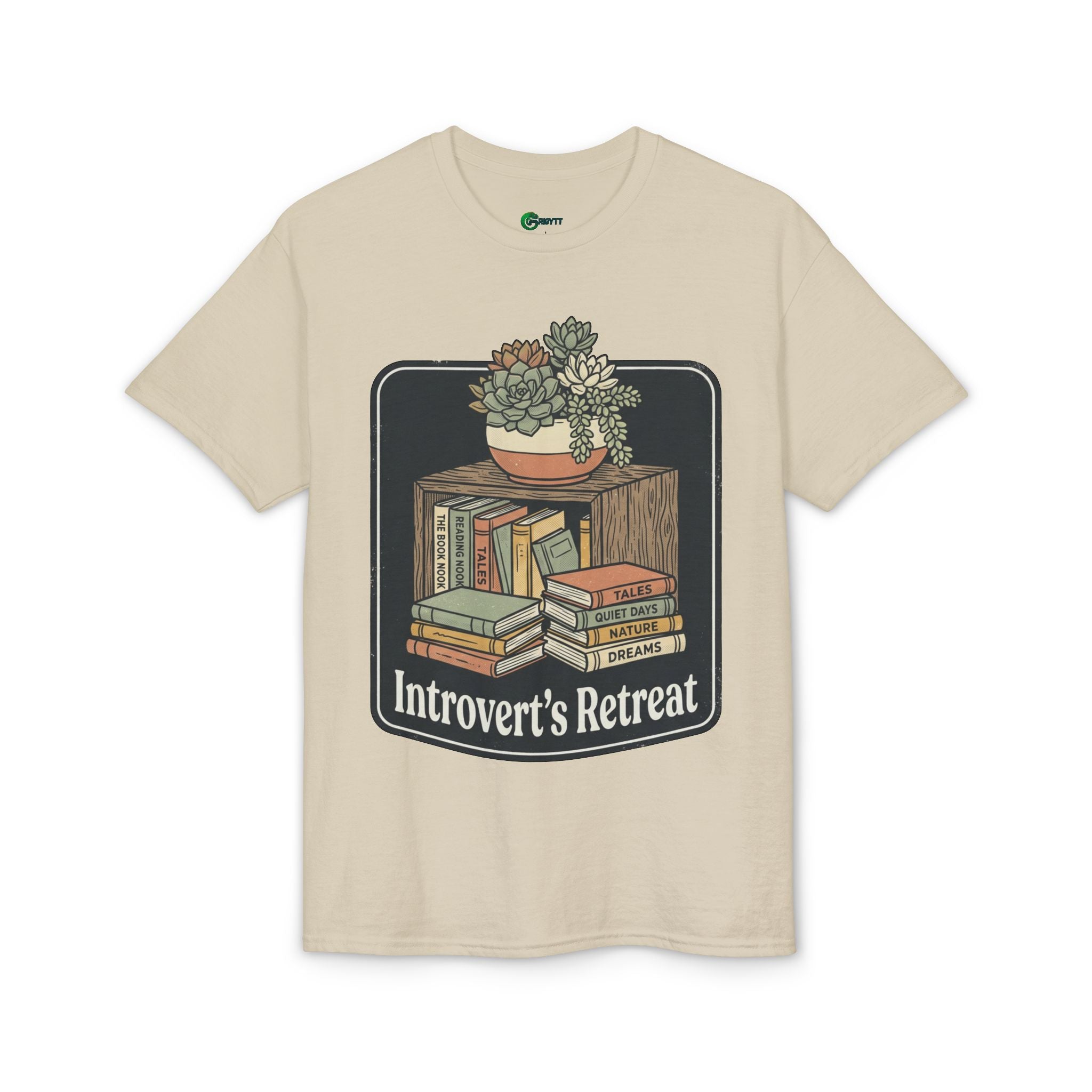 Introvert's Retreat T-Shirt — Cozy Book Lover Graphic Tee