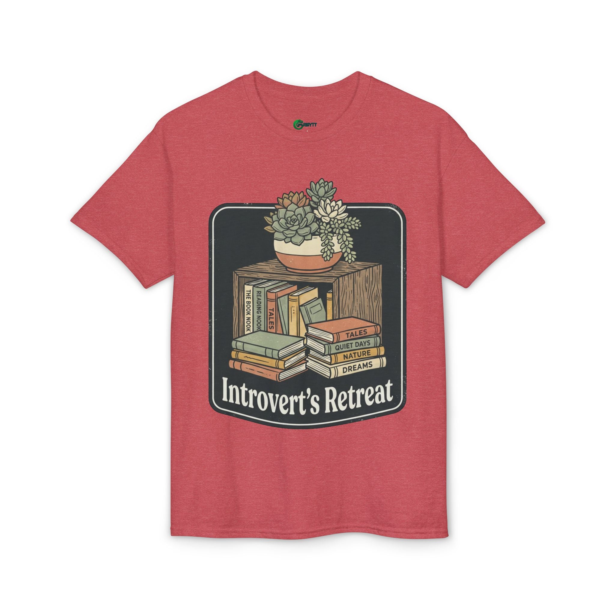 Introvert's Retreat T-Shirt — Cozy Book Lover Graphic Tee